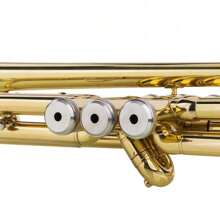 New Bb Trumpet Standard Trumpet Set For Student Beginner With Hard Case Golden