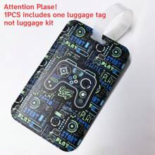 1pc Card Holder /5PCS Cute Luggage Set 5 Piece Suitcase Set 16inch Hardside Luggage With Spinner Wheels Boys Carry On Luggage Travel Rolling Luggage Carry On Luggage Airline Approved Vacation Travel Accessories Summer Travel Essentials Bag For School School Accessories School Stuff