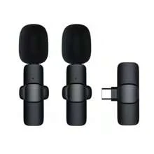 1 Conjunto Mini Microfone Lavalier Profissional, Microfone de Lapela para Smartphones e Tablets, Plug e Reproduzir, Longa Duração da Bateria, para Gravação de Vídeos, Entrevistas, Podcasts, Vlogs, Isolamento de Som, Áudio Crystal Clear