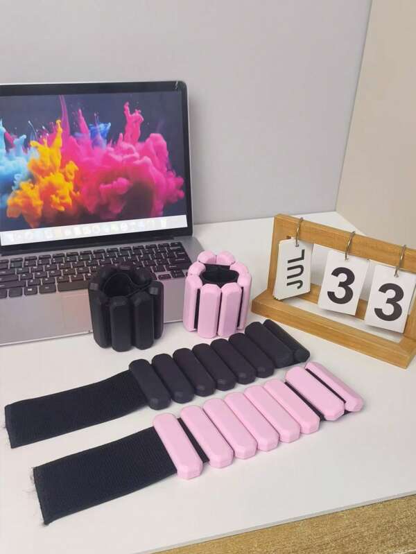 Detachable Wrist Weight For Women And Men, Adjustable Ankle Weight Wrist, Suitable For Home Gym Workouts, Yoga, Walking, Running, Dancing, Barry, Traveling, Wrist Weight, Women's Ankle Weight, Adjustable Wrist Weight Exercise, Home Gym Workouts, Running, Yoga, Training, Strength Training, A Set Of 2 (Each 1LB) Gym Accessories, Sport, Gym, Home Exercise, Gym Weights, Weights, Women's Weights