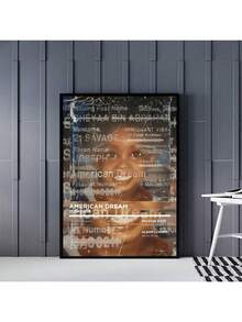 1pc Unframed, Bundle Music Album Cover Posters, Music Rapper, Savage Mode Poster, American Dream, Without Warning, Tải xuống kỹ thuật số - Nhiều màu - Xem 3