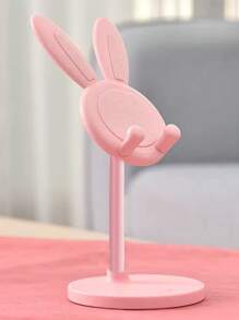 Cute Rabbit Phone Holder, Adjustable Desktop Tablet Stand, Universal Slouchy Bracket Extendable Mount