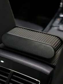 1 pieza Organizador de monedas para consola central del coche, estuche de gafas con tapa para colocar en el salpicadero del interior del coche, caja de almacenamiento de plástico universal para el coche, caja de almacenamiento con tapa para mujer, organizador de viaje, esenciales para volver a la escuela, almacenamiento para dormitorio