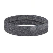 1pc Breathable, Anti-Slip Silicone, High-Elasticity Yoga Fitness Sweat-Absorbing Headband, Men's And Women's Running Headband