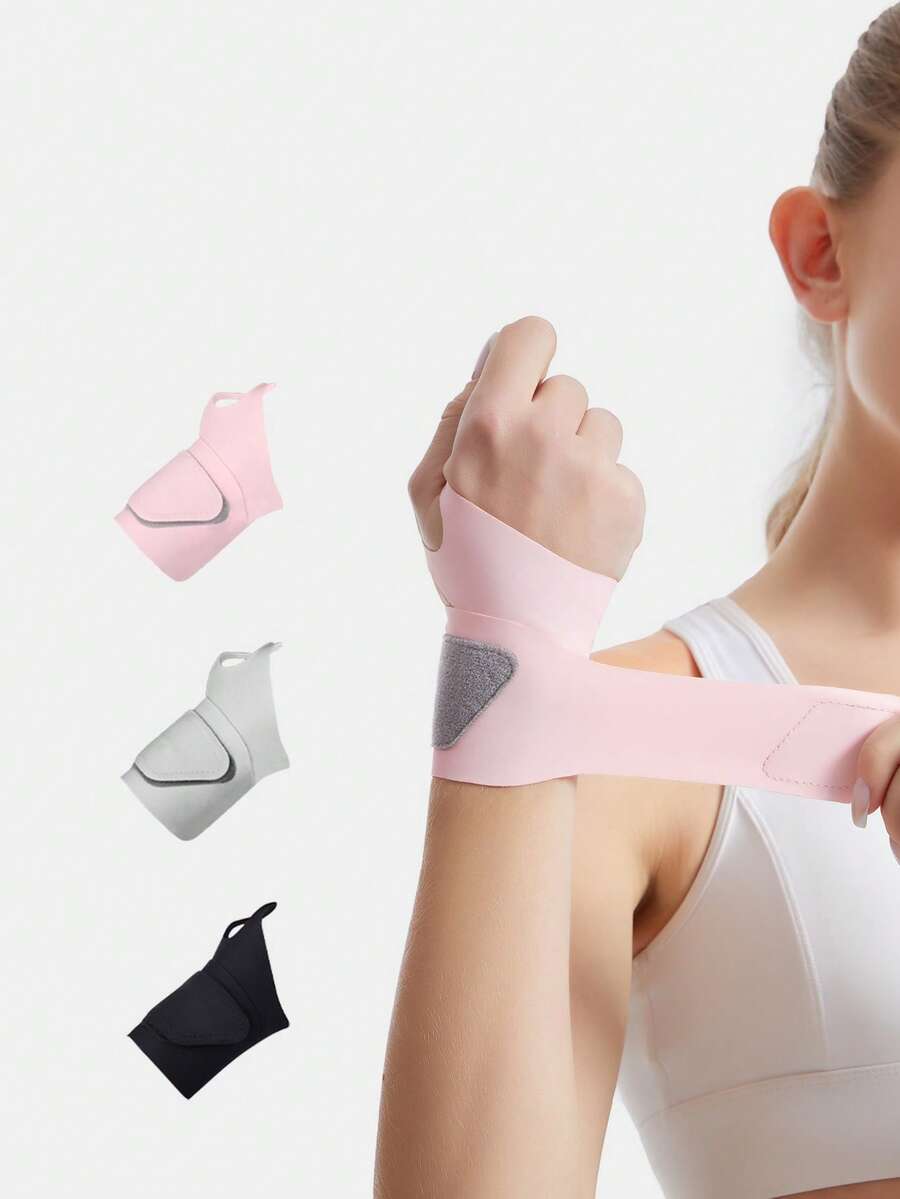 1 件环绕式超薄透气无缝无束缚腕托健身房配件 - 彩色 - 查看 1