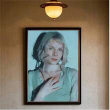 1 件可选框架海报墙艺术流行歌手奥罗拉 Aksnes 海报高清艺术墙防水家居客厅卧室酒吧唯美装饰 - 彩色 - 查看 4