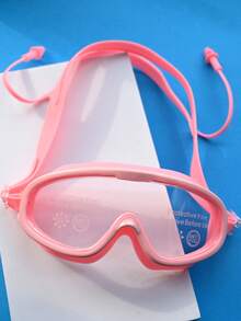 1pc Anti-Fog Anti-Scratch Waterproof Swim Goggles With Wide View For Adults Men And Women - Multicolor - View 2