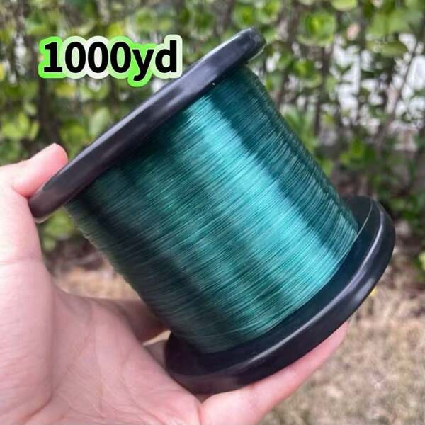 1 X 1000m/3000ft 超强尼龙钓鱼线，1.2kg/3lb-19.5kg/43lb 单股尼龙线，5号，适用于淡水/咸水钓鱼