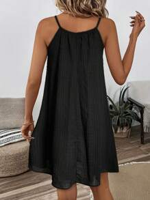 Women's Solid Color Casual Cami Summer Sundress