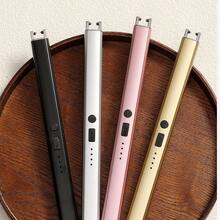 1 Rechargeable USB Color Electronic Lighter - Featuring Windproof And Portable Features, Suitable For Aromatherapy, Scented Candles, Gas Stoves, Barbecues, Camping And Home Use - An Excellent Choice As A Valentine's Day And New Year Gift - Rượu sâm banh - Xem 6