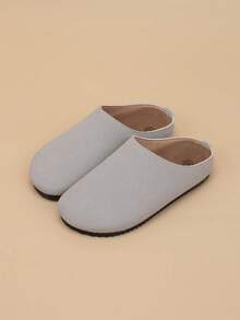 儿童时尚一脚蹬露趾休闲运动鞋，轻便夏季户外鞋