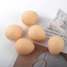 1 Stück Fake Ei Stressball - realistisches Lebensmittel Quetschspielzeug mit langsamer Rückstellung