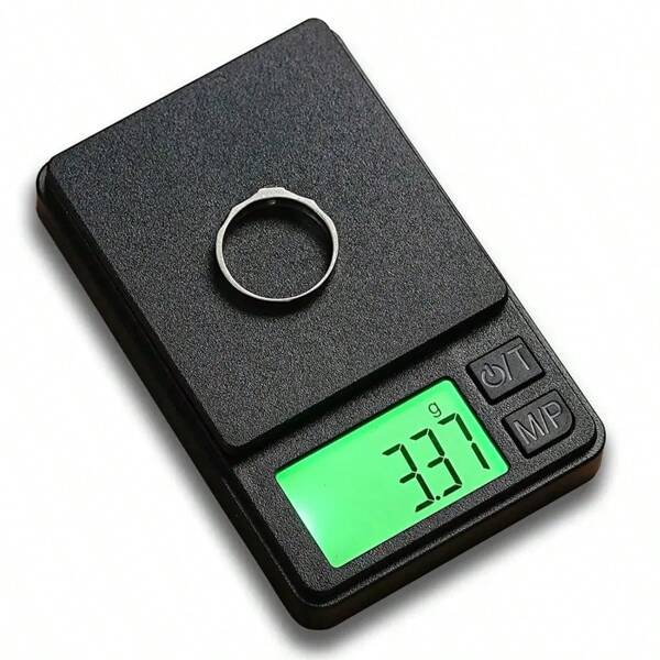 1 Piece 2025 New High-Quality ABS Material 0.01g High-Precision Mini Digital Electronic Pocket-Sized Can Be Used In Jewelry, Medicine, Powder, Kitchen Portable Electronic Scales