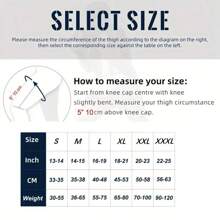 1 pièce Genouillère en cuivre avec sangle pour douleurs au genou chez les femmes et les hommes, manchon de compression pour le genou contre l'arthrite, la rupture du LCA, la déchirure du ménisque, soulagement de la douleur articulaire, support pour le genou pour le travail, la course, la musculation, accessoires de gym pour le soutien du genou