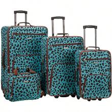Innovative Unique Style 4 Piece Luggage Set With  Design And Durable Quality - BlueLeopard - View 2