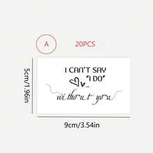 علامات صغيرة على زجاجات الشمبانيا للطلب من الصديقات لحضور حفل الزفاف - مجموعة من 10/20 - فكرة هدية صندوق "لا أستطيع أن أقول نعم دونك"