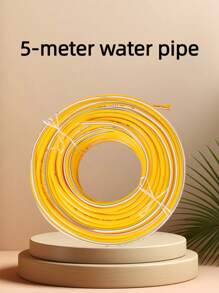 1/5 piezas Pistola de agua para lavado de autos, chorro de agua de alta presión multifunción, adaptador de conector rápido para grifo, manguera dedicada de 5-10m, ajuste de pulverización variable, múltiples combinaciones de accesorios disponibles, experiencia de compra conveniente en un solo lugar