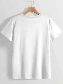 Para hombre,Camisa de T-Tributo a "Our Lady of Mount Carmel" "Camisa de T con Tributo a 'Our Lady of Mount Carmel'",Camiseta casual de cuello redondo y manga corta con estampado,adecuada para uso diario en primavera y verano,unisex - Blanco - Ver 2