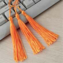 50 pezzi/confezione Nappine con frange da 13 cm Trina con nappe per cucire accessori per tende, decorazione fai-da-te per matrimoni