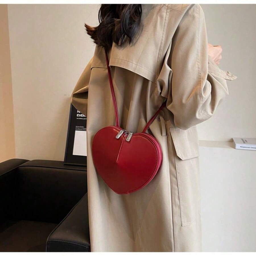 Women Crossbody - Burgundy - View 1