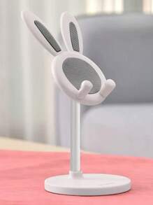 Cute Rabbit Phone Holder, Adjustable Desktop Tablet Stand, Universal Slouchy Bracket Extendable Mount
