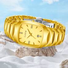 LIGE Montre décontractée de mode pour femme LIGE, étanche, élégante, classique, montre à quartz avec date, carrée, cadeau de festival pour les amis, les petites amies, les mères