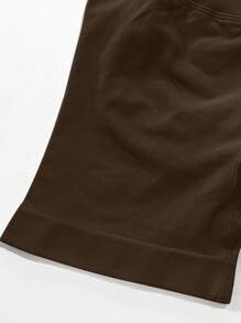 Pantalones cortos para correr, Shorts de control de abdomen de cintura alta, Pantalones ajustados que realzan el trasero, Shorts para ciclismo con curvas