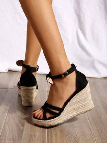 New & Comfortable Beach Style Espadrille Platform Sandals For Women