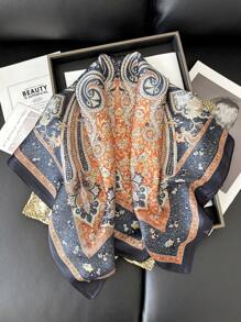 Un foulard de haute qualité pour femme, idéal pour le printemps et l'été. Un foulard élégant pour le cou, léger et pratique pour tous les jours, pouvant également être porté en bandana, serre-tête ou tour de tête, pour parfaire votre look