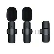 1 Conjunto Mini Microfone Lavalier Profissional, Microfone de Lapela para Smartphones e Tablets, Plug e Reproduzir, Longa Duração da Bateria, para Gravação de Vídeos, Entrevistas, Podcasts, Vlogs, Isolamento de Som, Áudio Crystal Clear
