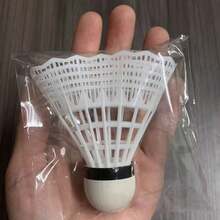 5/10pcs Nylon Badminton Shuttlecocks, Mixed Colors (Yellow/White Option), Lightweight, Durable High-Speed Badminton Shuttles For Outdoor Sports, Suitable For All Ages, Indoor And Outdoor Training