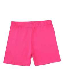 Set de 4 shorts de baile/ciclismo para niñas, shorts ajustados para bicicleta, multicolor para niños - Multicolor - Ver 3