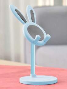Cute Rabbit Phone Holder, Adjustable Desktop Tablet Stand, Universal Slouchy Bracket Extendable Mount