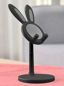 Cute Rabbit Phone Holder, Adjustable Desktop Tablet Stand, Universal Slouchy Bracket Extendable Mount