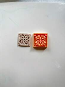 Precision Round, Square Geometric Soft Clay Molds, High Quality Cutters, Handmade Crafts, Hairclips, Jewelry, Pendants, Clay Sculpting Tools, DIY Creative Decorative Earrings, Brooches, Polymer Clay Making Molds