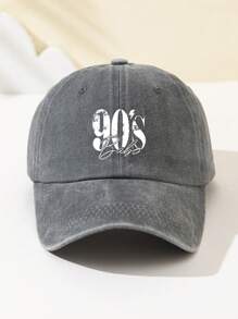 1 buc șapcă de baseball cu imprimeu din anii 90 pentru femei, la modă și personalizată, mărime reglabilă, respirabilă pentru sporturi în aer liber, călătorii, camping, petreceri, cadouri