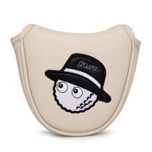 Many Styles Fashion Fisherman PU Leather Embroidered Logo Golf Club Mallet Head Cover Blade Putter Head Cover Magnetic Closure - Multicolor - View 13