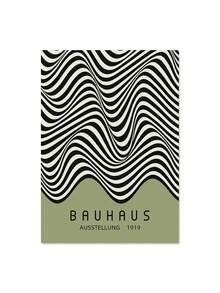 1pc Nghệ thuật treo tường tối giản theo phong cách Bắc Âu Bauhaus Xanh lá cây Hình học trừu tượng Đường nét Tranh vải Canvas In Áp phích Trang trí phòng khách tại nhà Quà tặng ngày lễ & sinh nhật, Trang trí văn phòng Sắp xếp tác phẩm nghệ thuật Khung tùy chọn - Nhiều màu - Xem 36