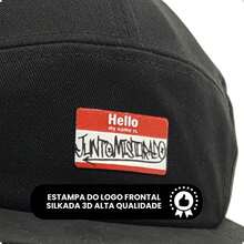 ORIGINAL 5 PANEL FIVE PANEL CAP TOGETHER AND MIXED - STRAPBACK ADJUSTMENT - Black and White - View 2