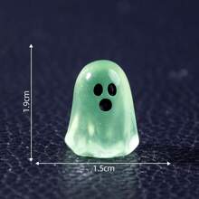 Creative Glow-In-The-Dark Mini Ghost Decorations DIY Kit, Miniature Micro Landscape Halloween Decor, Desktop Ornament, Festival/Birthday/Halloween Gift
