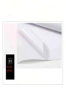 Simple Elegant Pearlescent Self-Adhesive Wall Sticker For Kitchen Decor