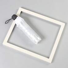 1pc Fully Automatic Clear/Transparent Folding Umbrella, Suitable For Outdoor Use - Multicolor - View 9