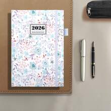Monthly Planner 2026 Medium Size (5.8'' X 8.5'') 12 Months Calendar (Jan 2026 - Dec 2026) - Simplified Weekly & Monthly Daily Organizer Notebook, Agenda Journal To Track Goals & Tasks, Hard Cover,School Supplies,Back To School - Mixed Colors - View 2