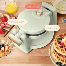Popular Popular A Beautiful Rotating Belgian Waffle Maker, Sage Green By - Sagegreen - View 10
