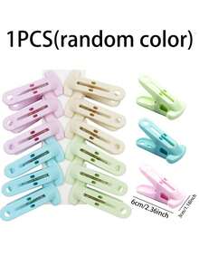 8 piezas de pinzas de plástico resistentes de colores, pinzas resistentes al viento para toallas de playa, pinzas de secado de ropa antideslizantes, abrazaderas resistentes a la oxidación para fijar sillas de playa, adecuadas para ropa de hogar, toallas, ropa de cama, toallas de playa, camping, viajes, al aire libre (interior y exterior), suministros esenciales para el hogar, pinzas para tendedero (disponibles 1/4/8 piezas)