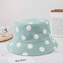Reversible Bucket Hat For Women, Cute Beach Fisherman Style - Banana - View 11