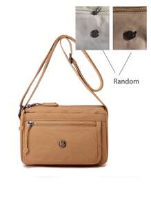 Crossbody Handbags For Women With Multi Pocket Shoulder Bag Nylon Travel Purse
