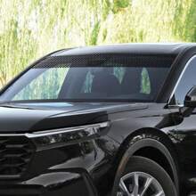 1pc Extra Long Car Front Windshield Sunshade Honeycomb Sticker