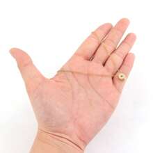 1pc New Fashion Pave Zirconia 0-9 Number Golden Stainless Steel Chain Necklaces For Women