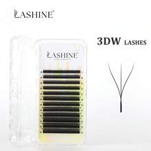 Lashine Lashine 12 Rows 0.07 C Curl 8-15mm Mix Lashes YY/3DW/4DW/5DW/6DW Shape Lashes Natural Soft Lash Tech Supplies Brazilian Eyelash Premade Volume Fan Lashes Extension